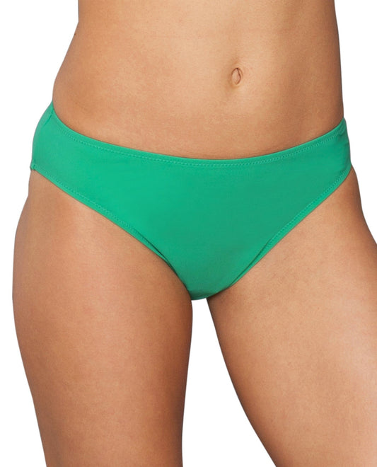 Front View of Profile By Gottex Jade Brief Swim Bottom | PRO JADE
