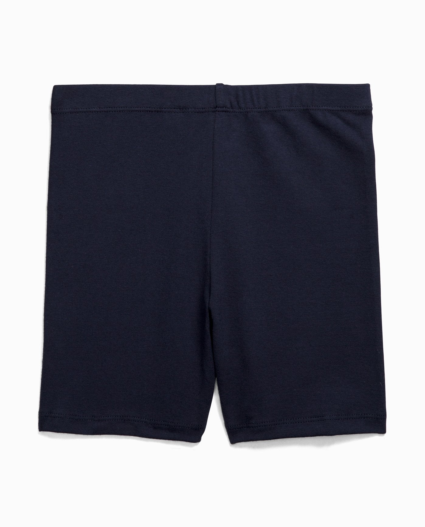 Back View Of Danskin Navy Girl'S 5-Inch Bike Short | DSK NAVY