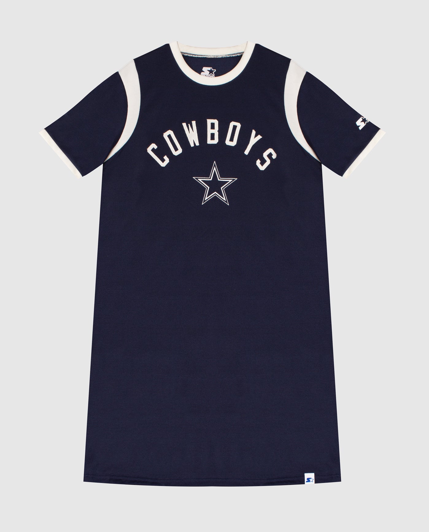 Starter Women's Dallas Cowboys Shirt Dress Shirt Starter Women's Dallas Cowboys Shirt Dress Shirt