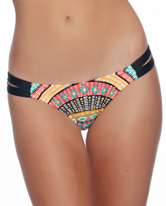 Front View of Body Glove Culture Bali Moderate Coverage Bikini Bottom | BDG CULTURE