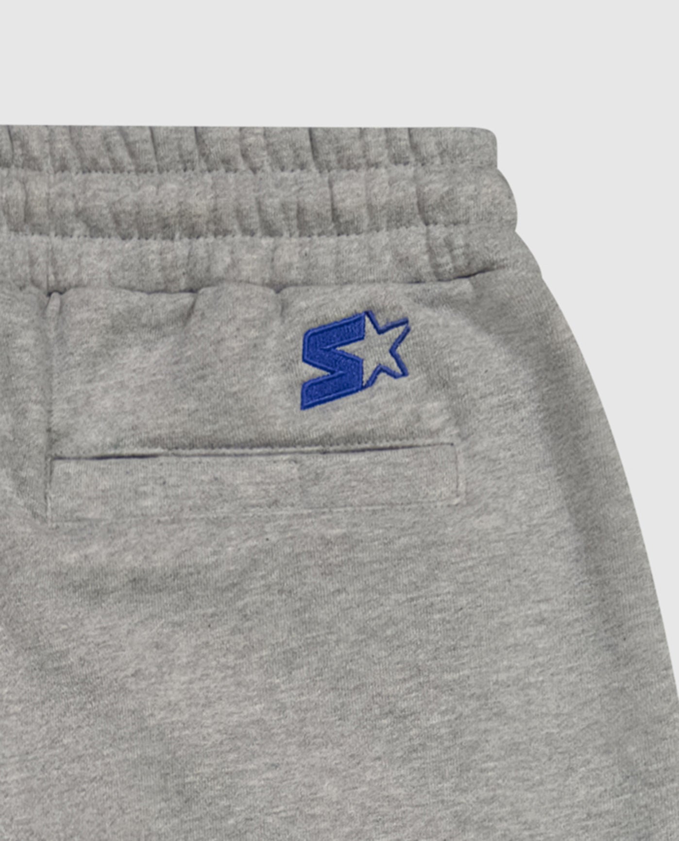 Detail View of Starter Heather Grey Seattle Seahawks Sweatpants | STR SEATTLE SEAHAWKS HEATHER GREY