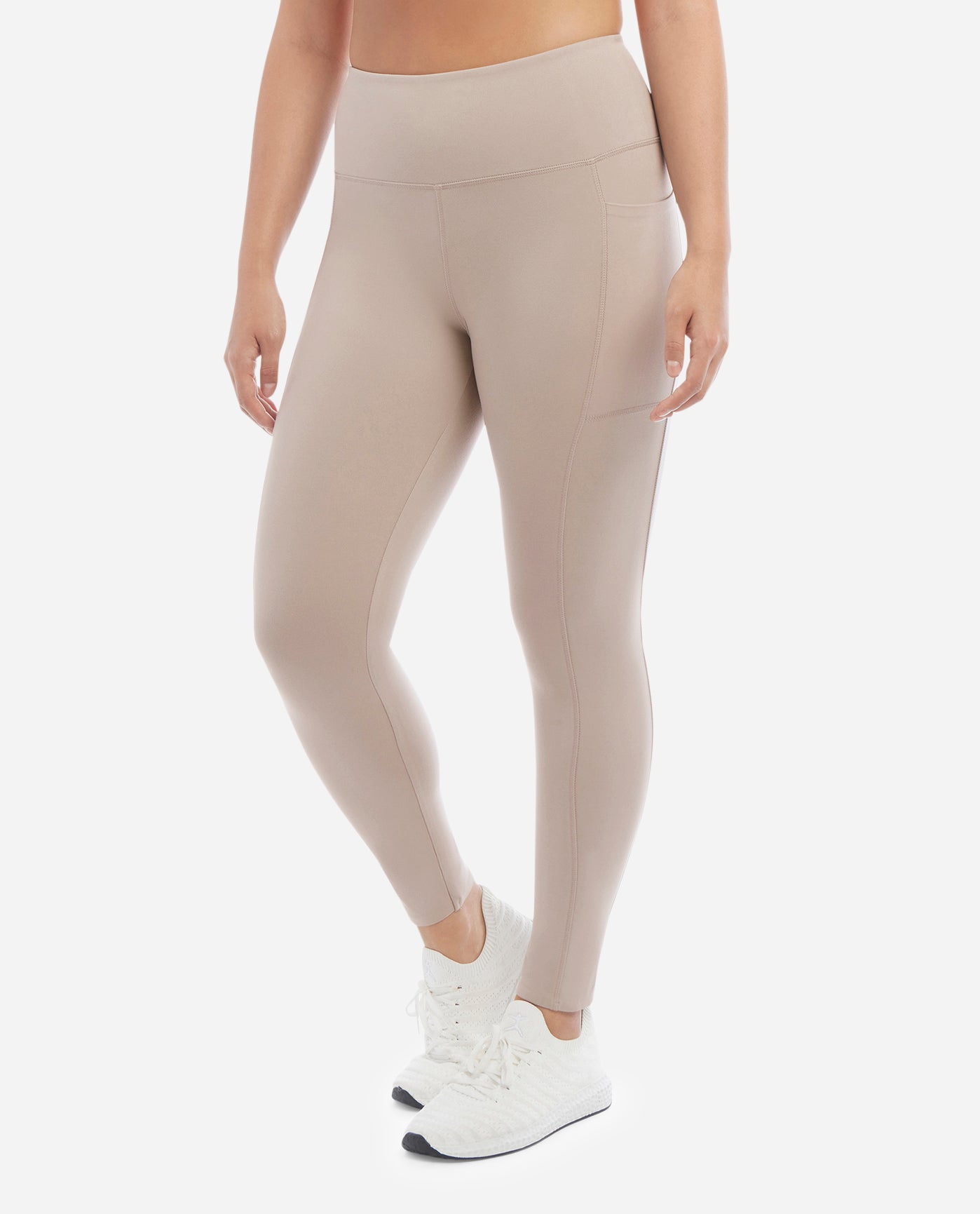 Side View Of Danskin Atmosphere High Rise Bonded Legging | DSK ATMOSPHERE