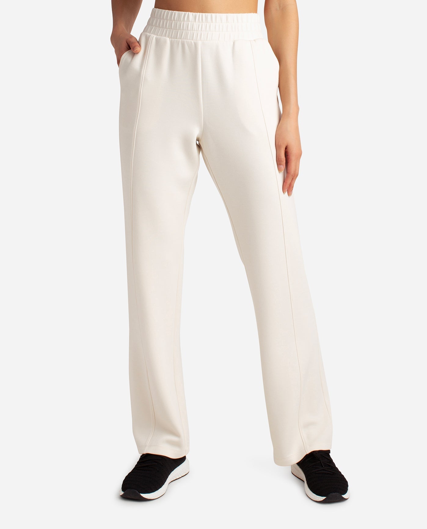 Front View of Danskin Birch Scuba Pant | DSK BIRCH