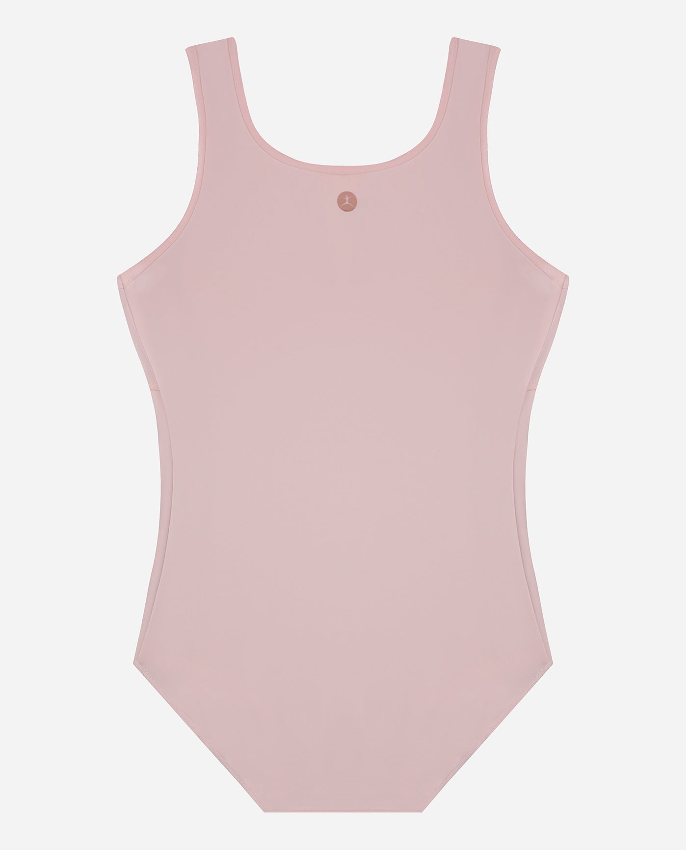 Back View Of Danskin Dreamy Pink Girls Basic Princess Tank Dance Leotard | DSK DREAMY PINK