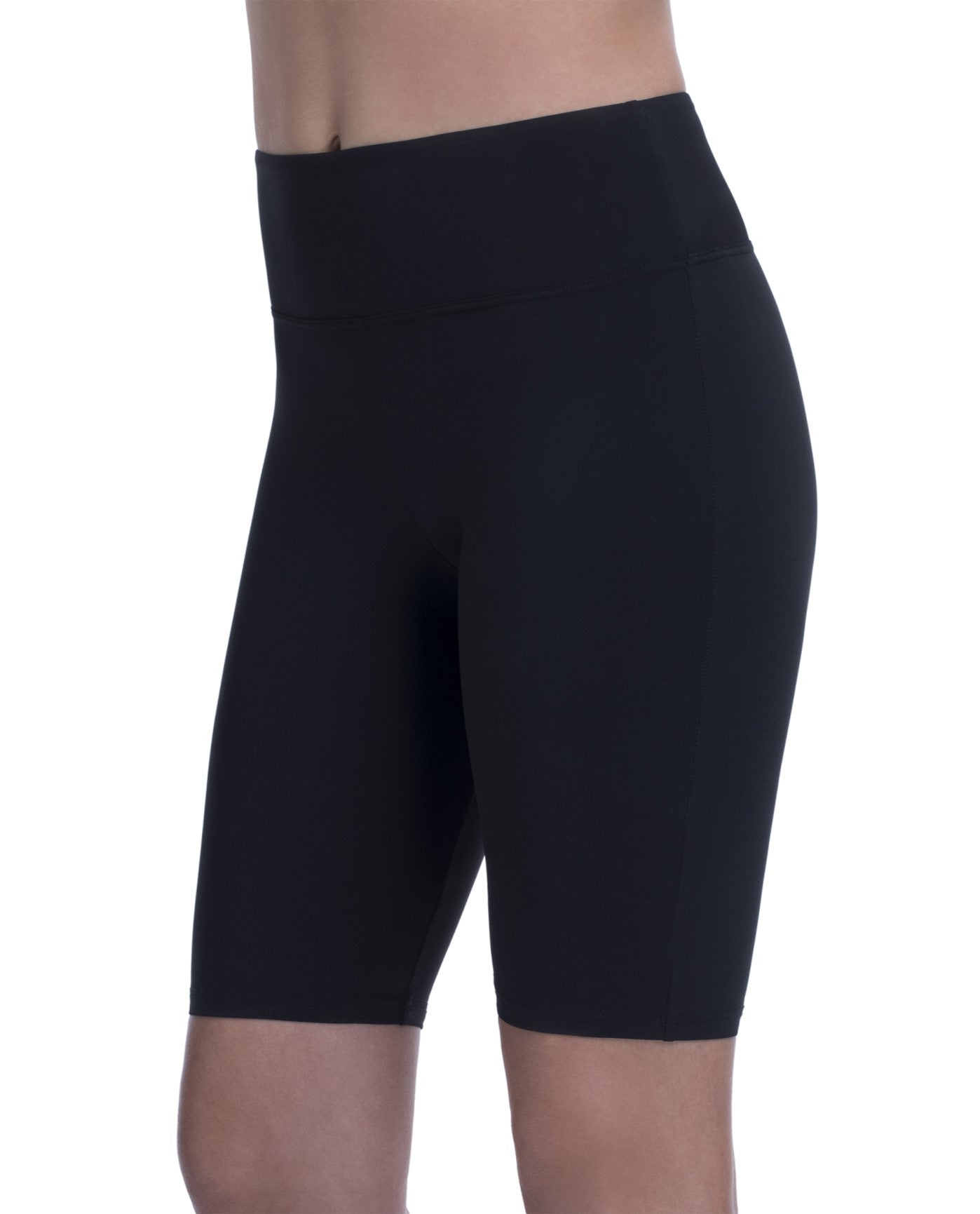 Side View of Free Sport By Gottex Bike Short | FRS BLACK