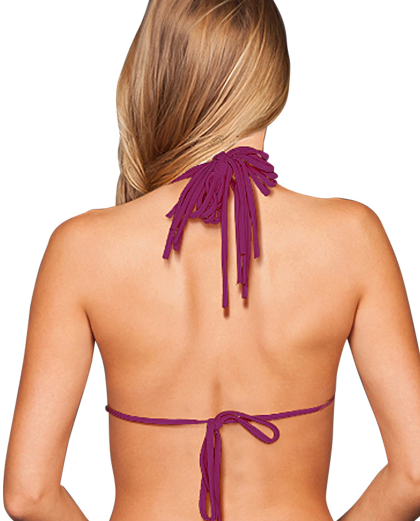 Back View Of Stone Fox Swim Strappy Natasha Bikini Top | SFS SYRAH