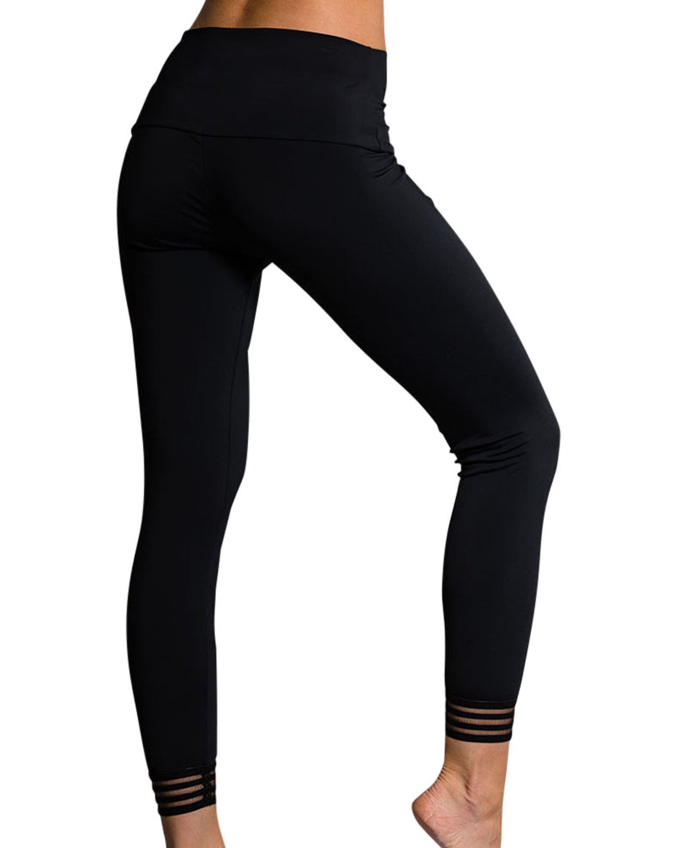 Back View Of Onzie Ritz Capri | ONZ BLACK