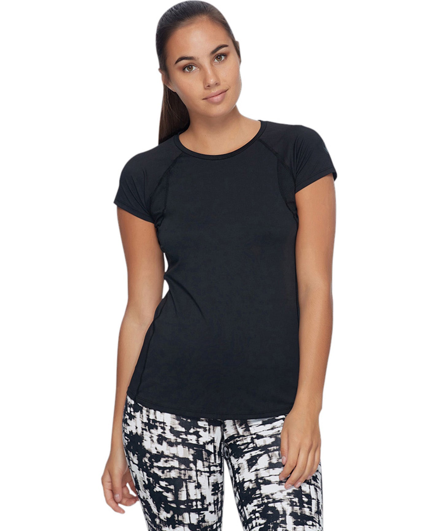 Front View Of Body Glove Sport Shamal T-Shirt | BGS Black