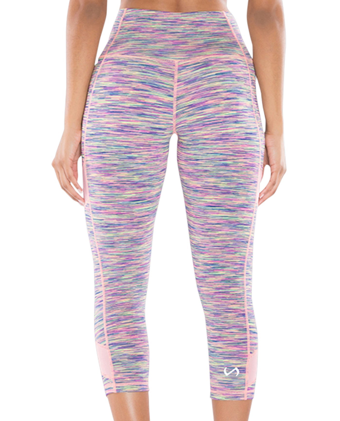 Back View Of TLF Apparel TKO Cake Space Edge Capri | TLF CAKE