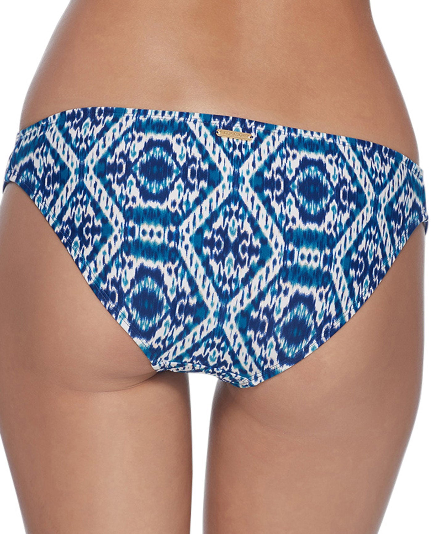 Back View Of Body Glove Artefact Flirty Surf Rider Full Coverage Bikini Bottom | BDG Artefact Flirty