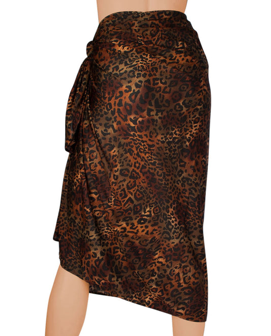 Back View Of Miraclesuit Show Me Some Skin Pareo | MIR Brown