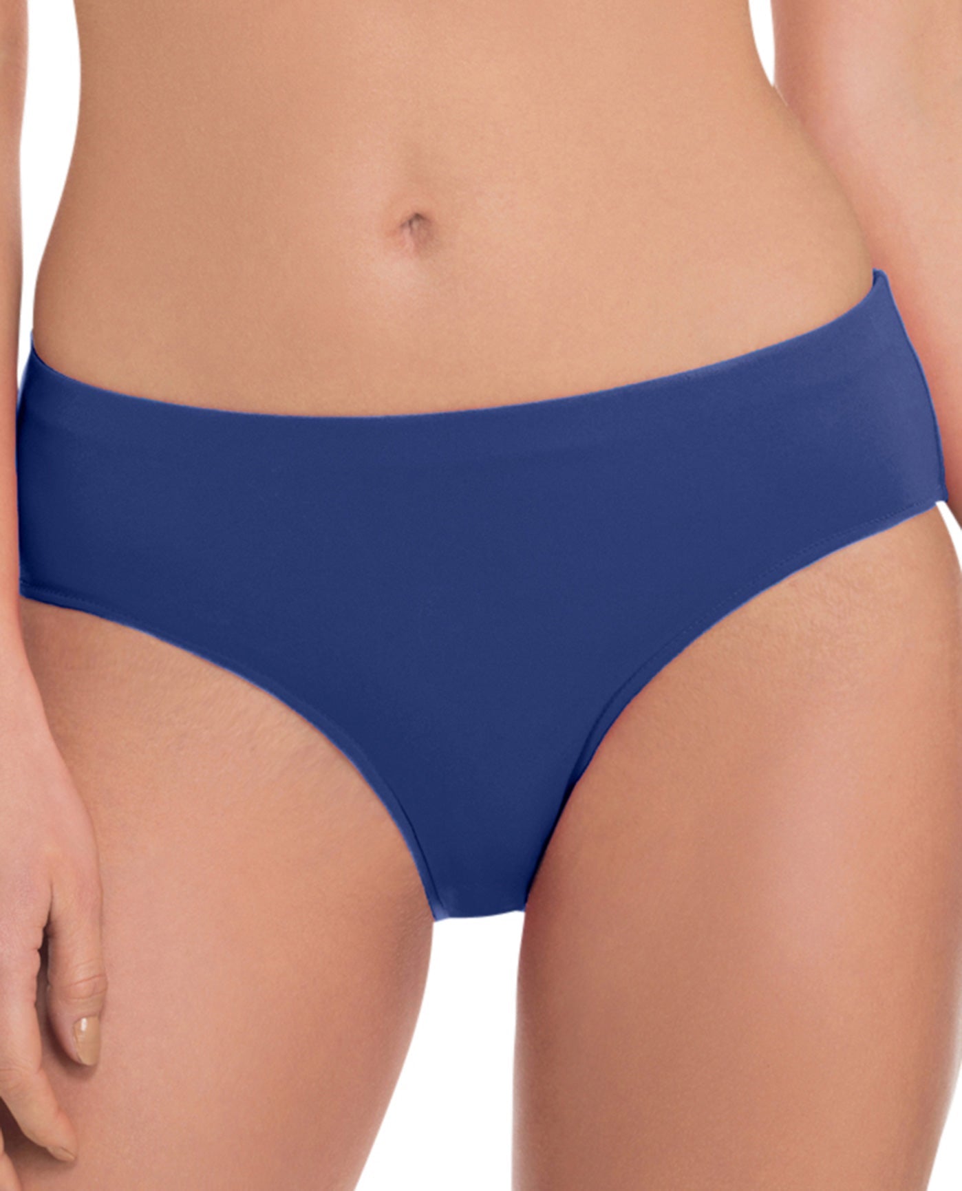 Front View Of Profile by Gottex Tutti Frutti Full Brief Swim Bottom | PRO TUTTI FRUTTI BLUEBERRY