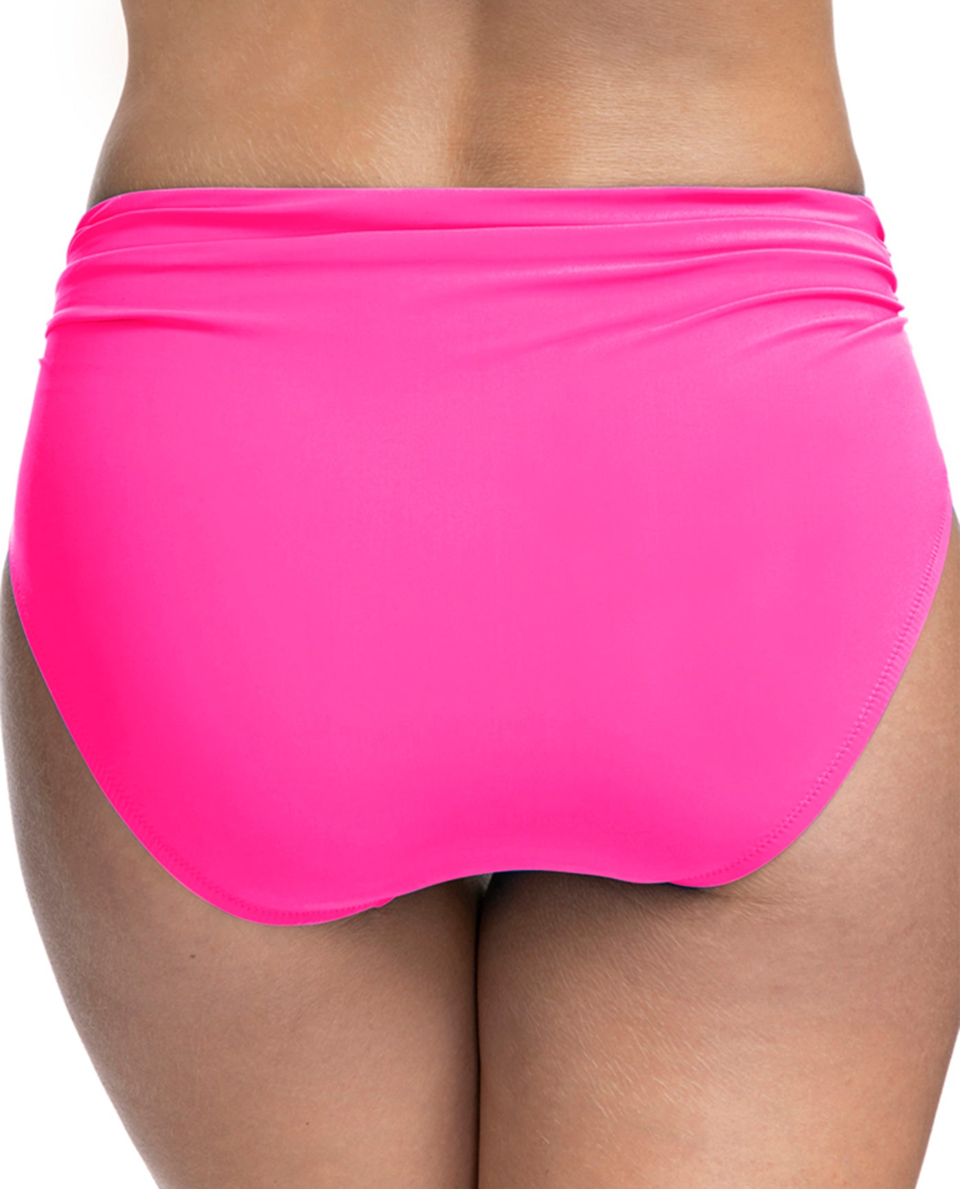 Back View Of Profile by Gottex Tutti Frutti Shirred Tankini Bottom | PRO TUTTI FRUTTI FUCHSIA