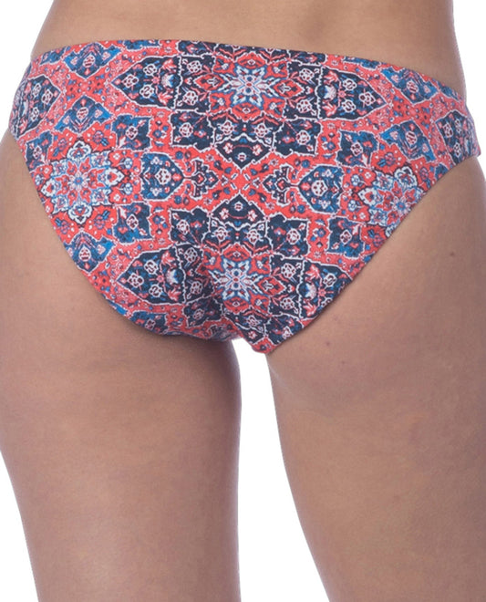 Back View Of Lucky Brand Reversible Nomad Chevron Cheeky Hipster Bikini Bottom  | LKY Festival