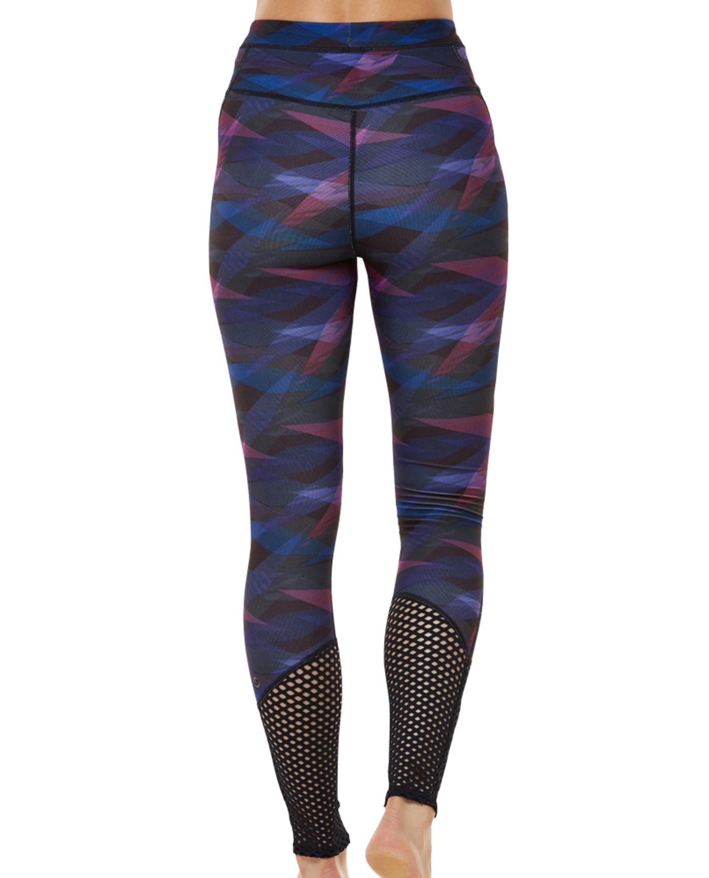 Back View Of Shape Origami Element Legging | SHA Origami