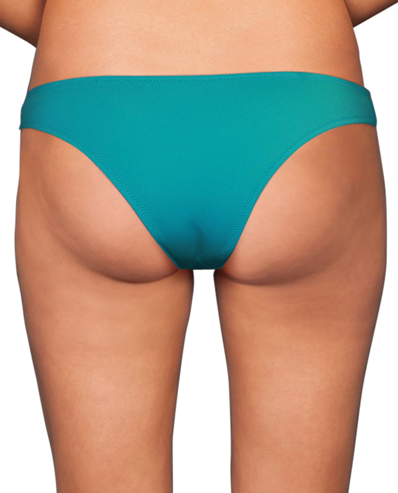 Back View Of Zali Peacock Cheeky Bikini Bottom | ZAL Peacock