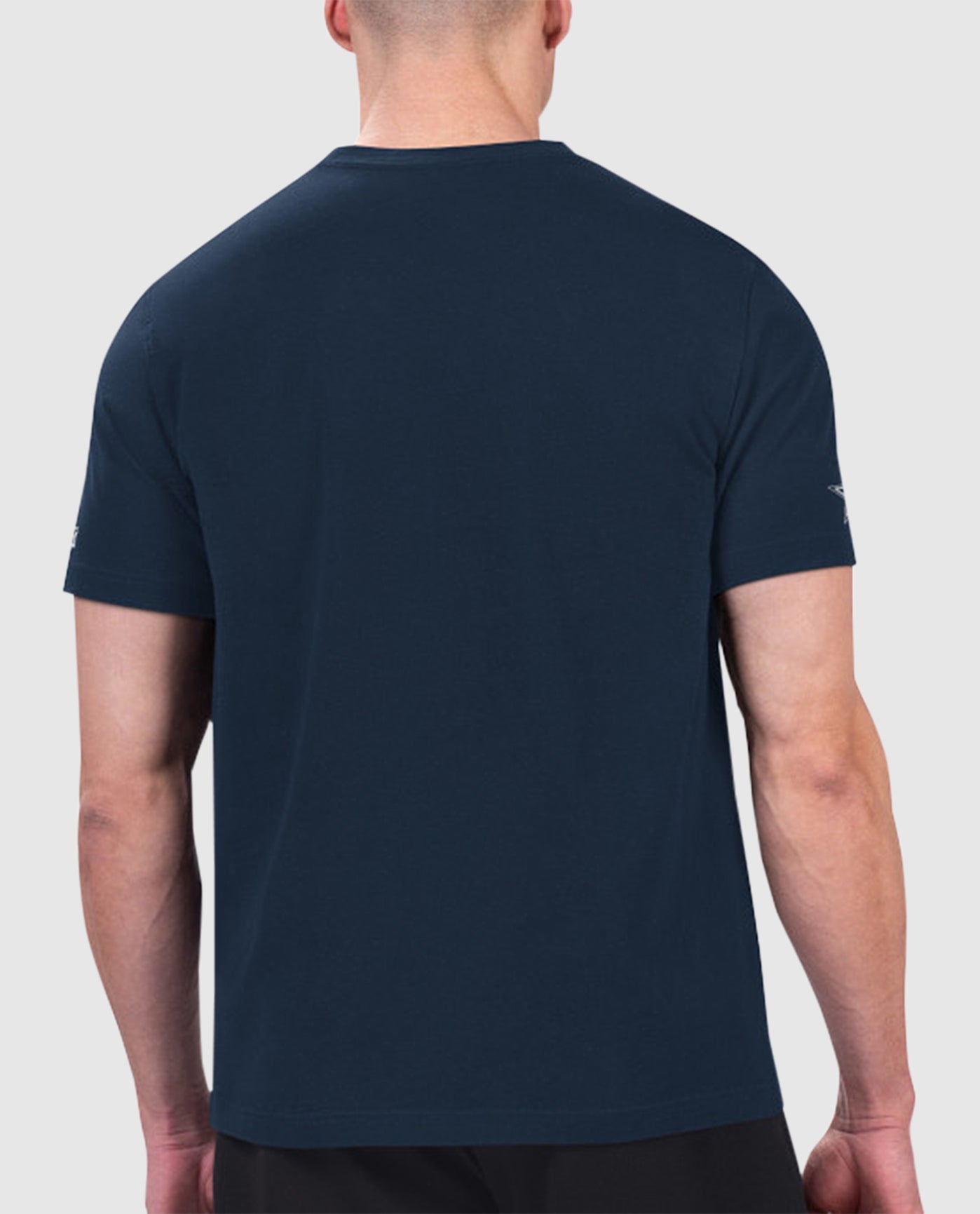 Back View of Starter Royal Blue Dallas Cowboys Catch Short Sleeve Starter Tee Shirt | STR DALLAS COWBOYS ROYAL BLUE