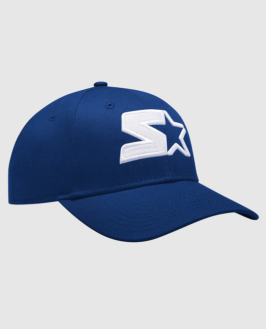 Front View of Starter Royal Blue Breeze Snapback Hat | STR ROYAL BLUE