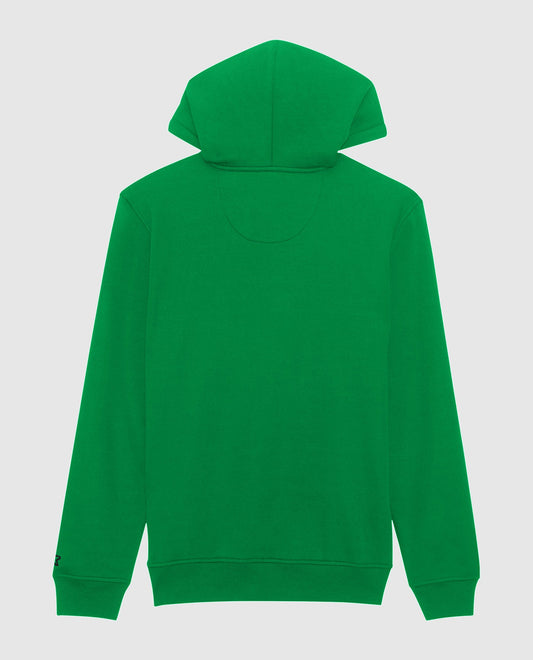 Back View of Starter Green Jimmy Pullover Hoodie | STR GREEN