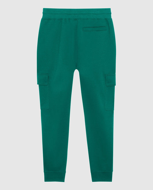 Back View of Starter Green Kyle Jogger With Cargo Pockets | STR GREEN