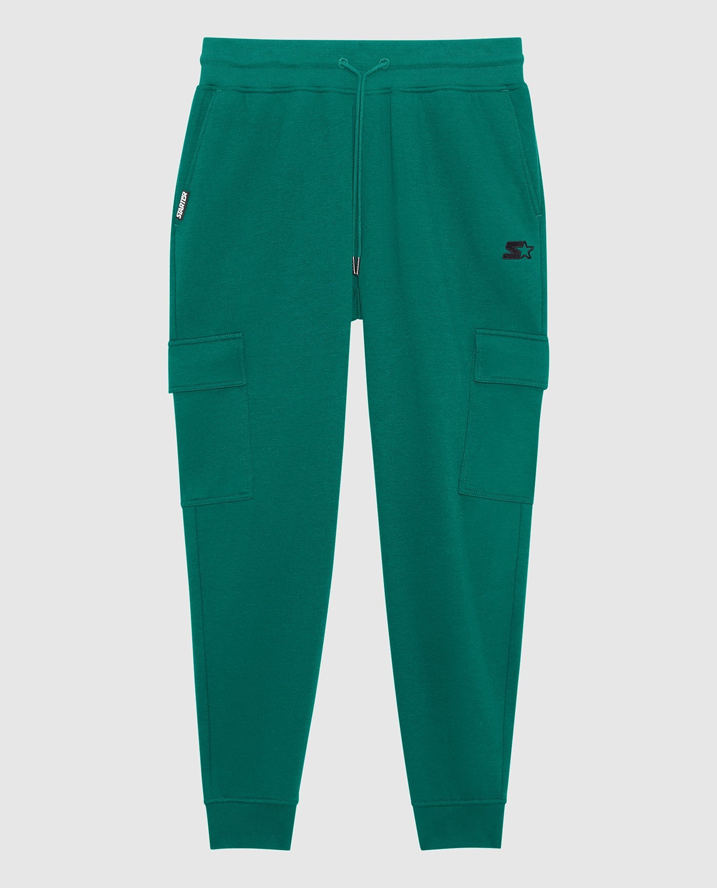 Front View of Starter Green Kyle Jogger With Cargo Pockets | STR GREEN