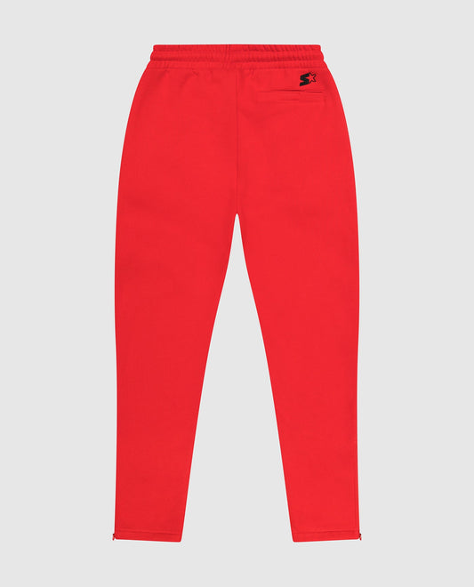 Back View of Starter Red Atlanta Falcons Sweatpants | STR ATLANTA FALCONS RED