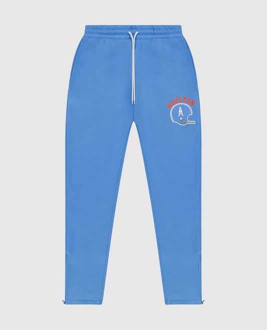 Front View of Starter Light Blue Houston Oilers Sweatpants | STR HOUSTON OILERS LIGHT BLUE