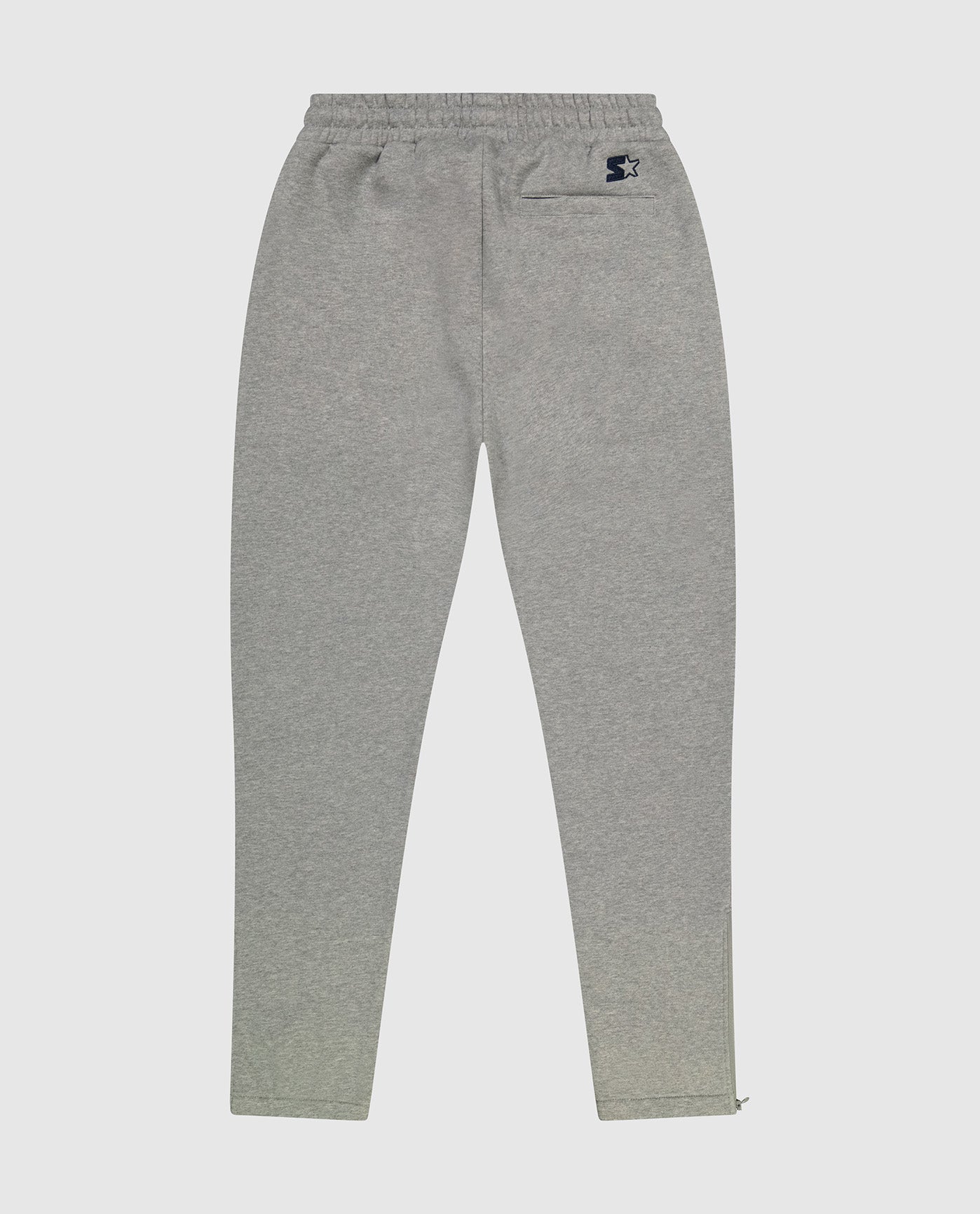 Back View of Starter Heather Grey Chicago Bears Sweatpants | STR CHICAGO BEARS HEATHER GREY