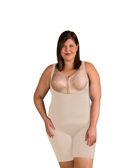 Front of Full Body Plus Size Supportwear | NUDE OTPS Nude