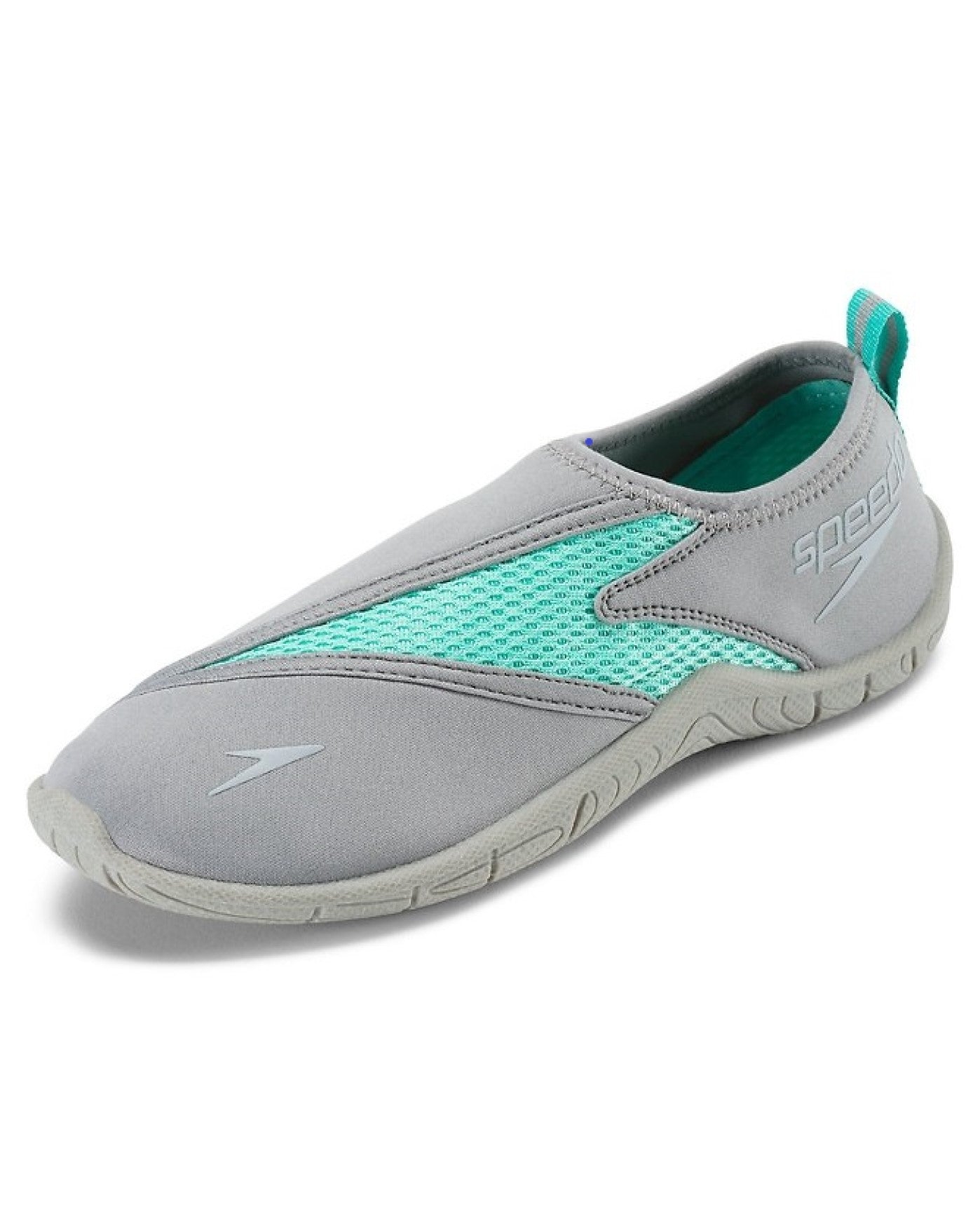Front View of Speedo Frost And Grey Women'S Surfwalker Pro 3.0 Water Shoes | SPE GREY