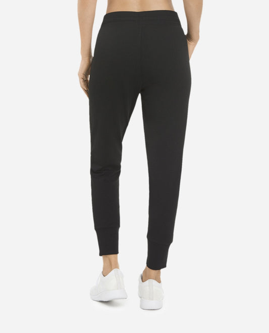 Back View of Danskin Black Salt Sustainable Soft Touch Jogger | DSK Black Salt