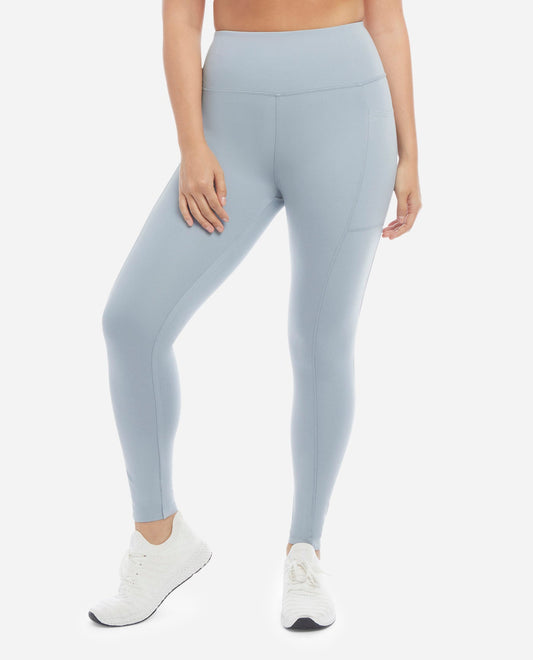 Front View of Danskin Nebula High Rise Bonded Legging | DSK NEBULA