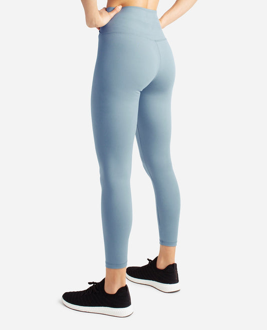 Back View Of Danskin Nebula Crossover Waist 7-8 Legging | DSK NEBULA