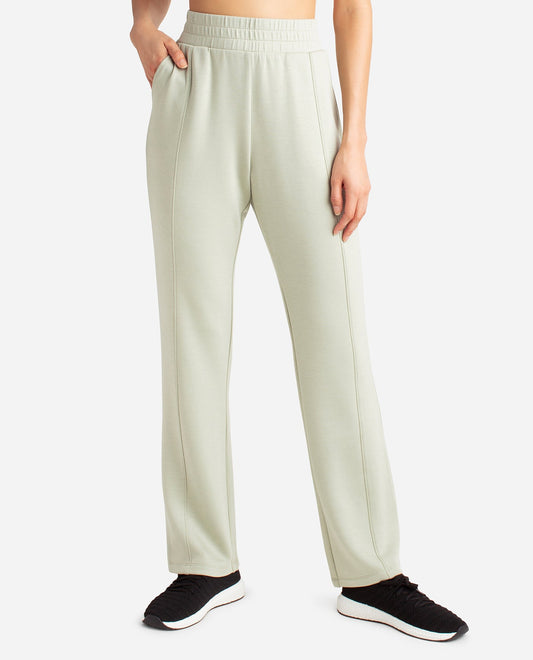 Front View of Danskin Desert Sage Scuba Pant | DSK DESERT SAGE
