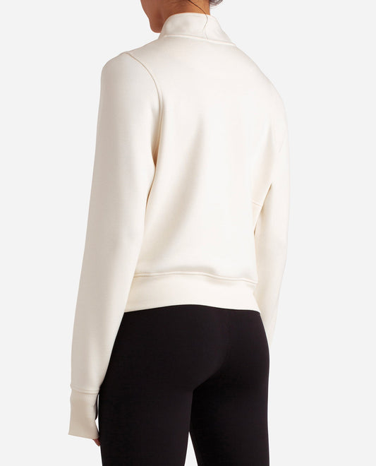 Back View Of Danskin Birch Cityscape Half Zip | DSK BIRCH
