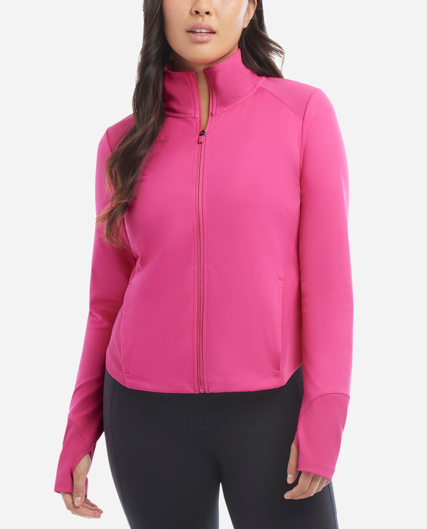 Danskin Luminous Pink Full-Zip Run Jacket | Jacket | DANSKIN – DTC