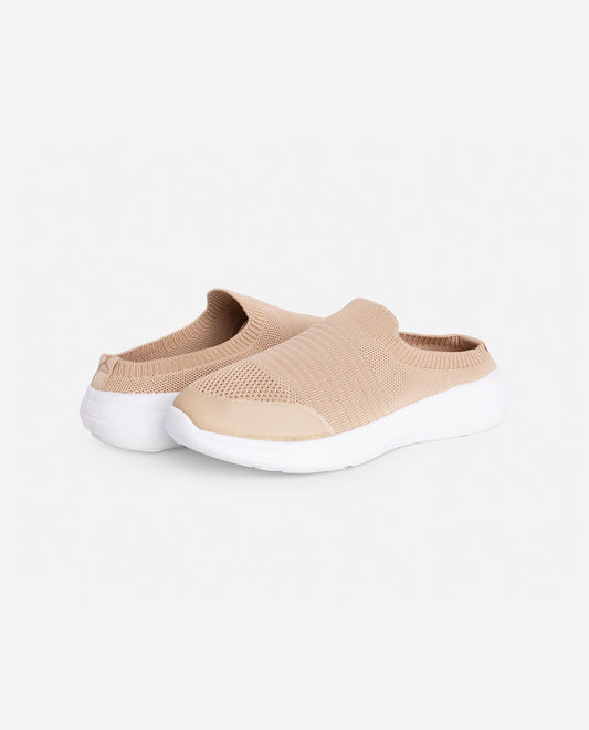 Front View Of Danskin Natural Calming Slip On Sneaker | DSK NATURAL