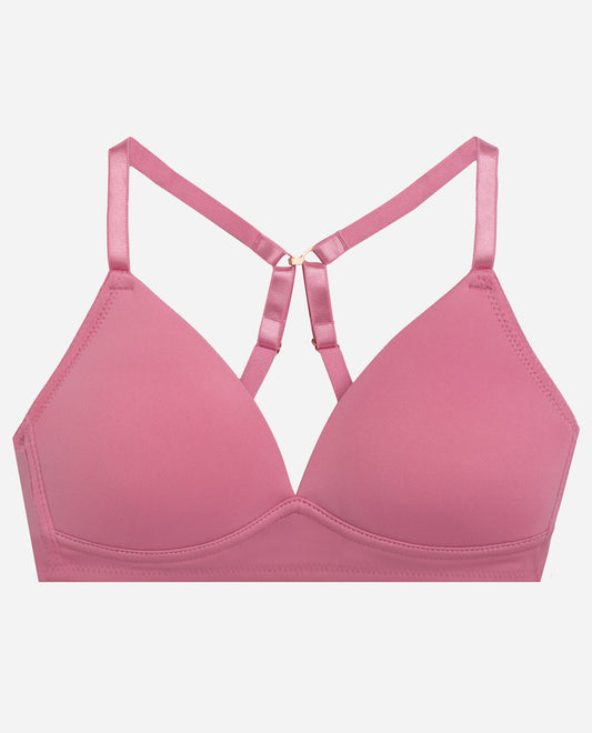 Front View of Danskin Swirl Angel Multicolor Girls 3-Pack Microfiber Bra | DSK SWIRL ANGEL MULTICOLOR