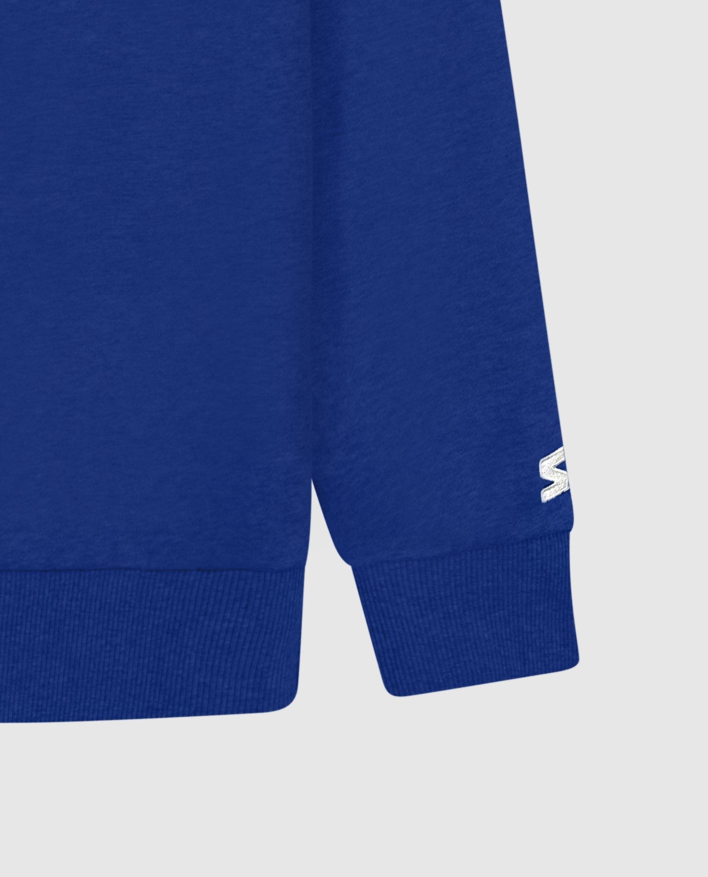 Detail View of Starter Blue New York Giants Starter Jacquard Pullover Sweater | STR NEW YORK GIANTS BLUE