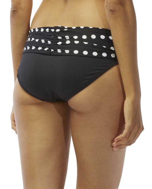 Back View of Coco Reef Black Bahamas In Control Tankini Bottom |  COR BLACK

