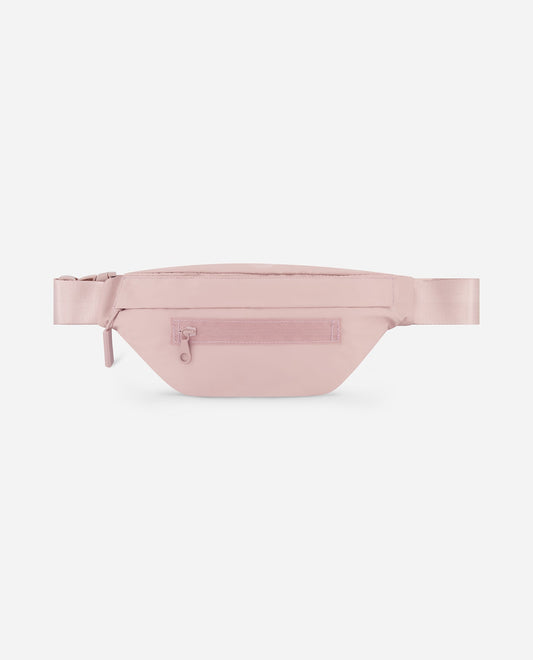 Front View of Danskin Dark Blush Tyler Sling Fanny Pack | DSK DARK BLUSH