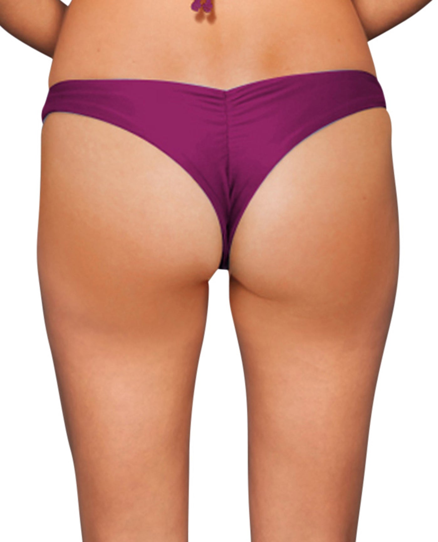 Back View Of Stone Fox Swim Cai Bikini Bottom | SFS SYRAH