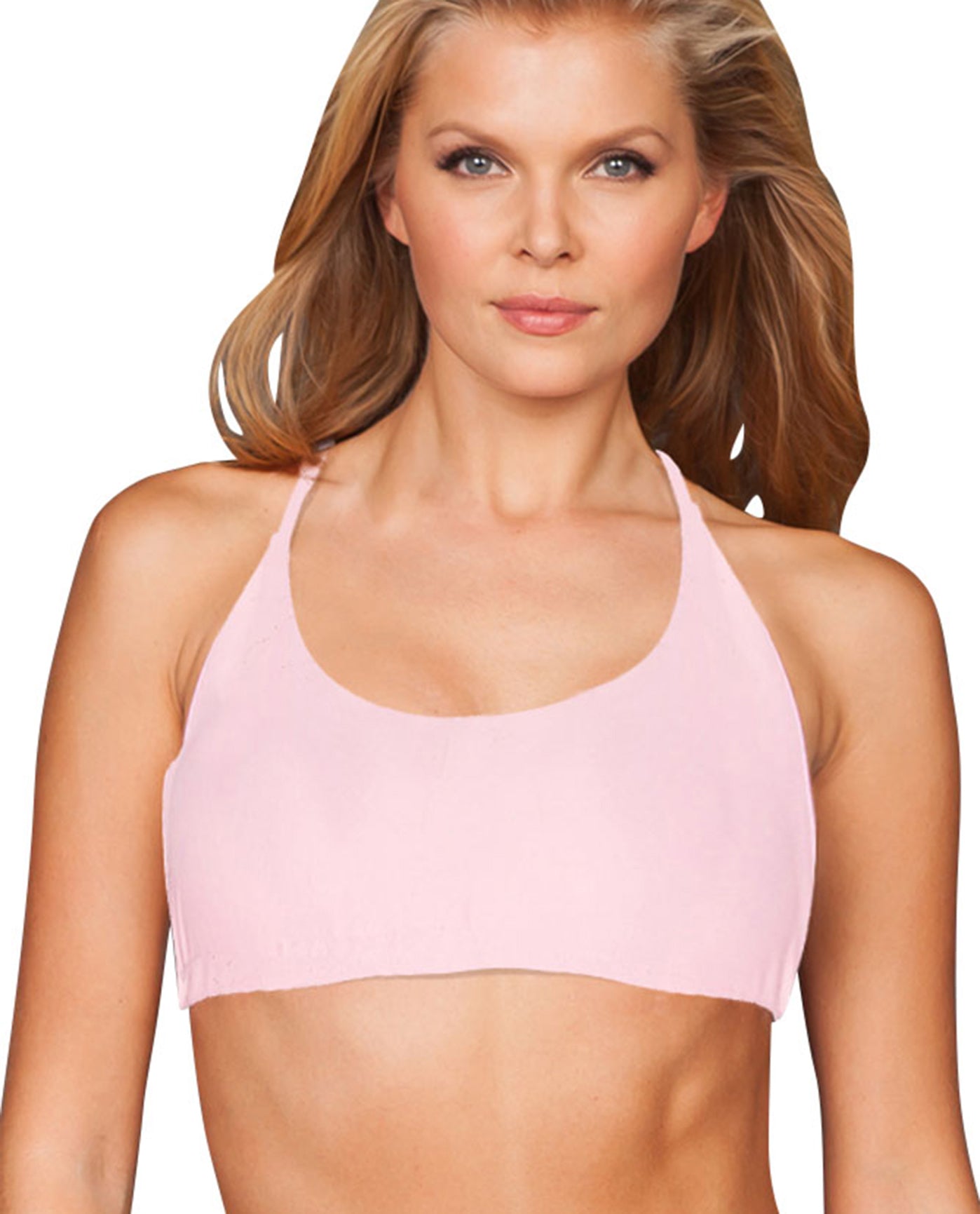 Front View Of Stone Fox Swim Big Island Bralette Bikini Top | SFS ORCHID