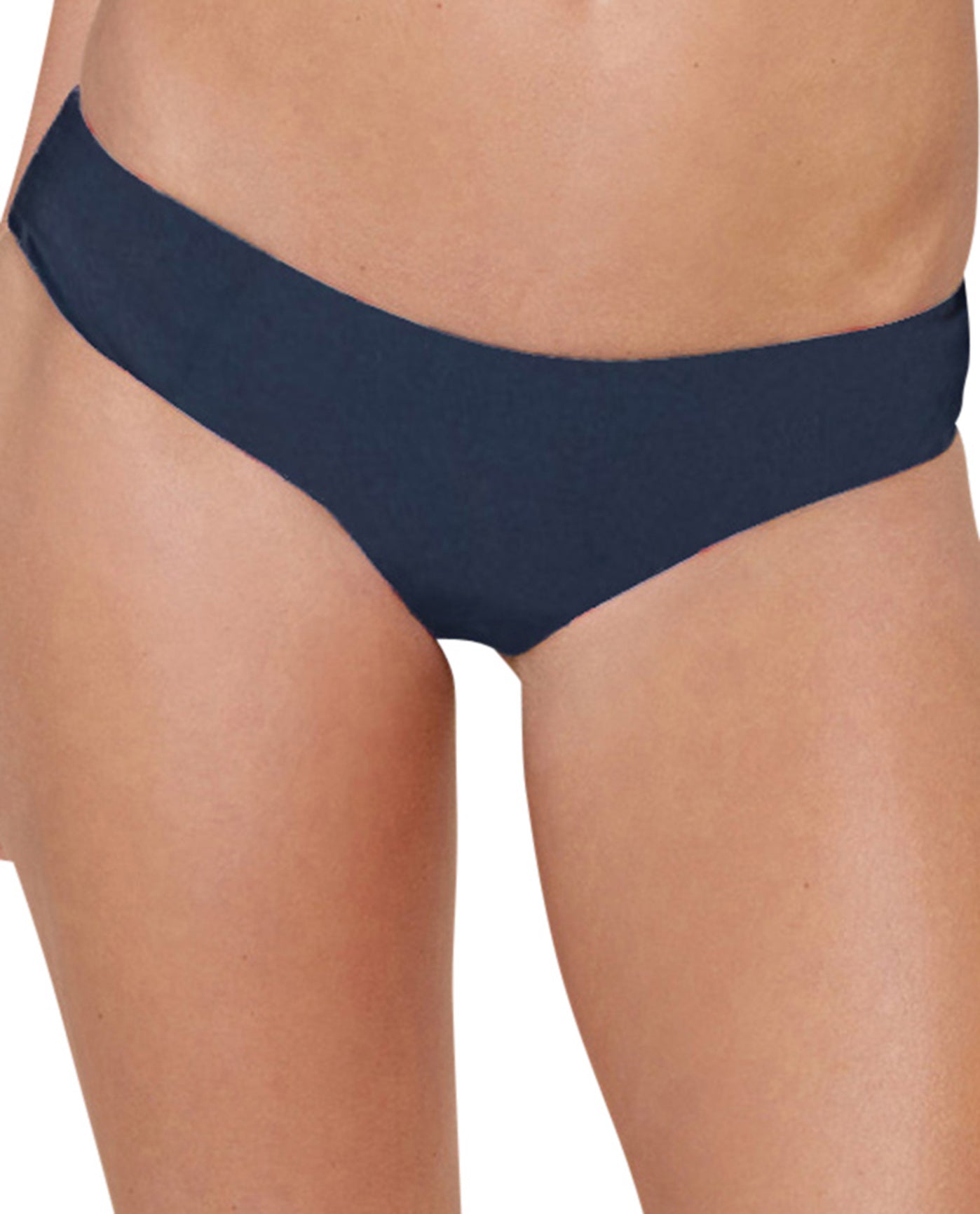 Front View Of Stone Fox Swim Big Island Full Coverage Bikini Bottom | SFS STORM