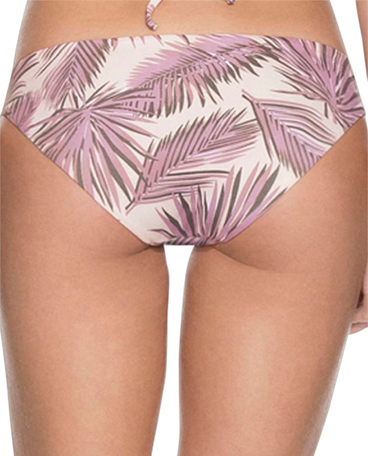 Back View Of Maaji Curuba Hibiscus Signature Hipster Bikini Bottom | MAA CURUBA HIBISCUS