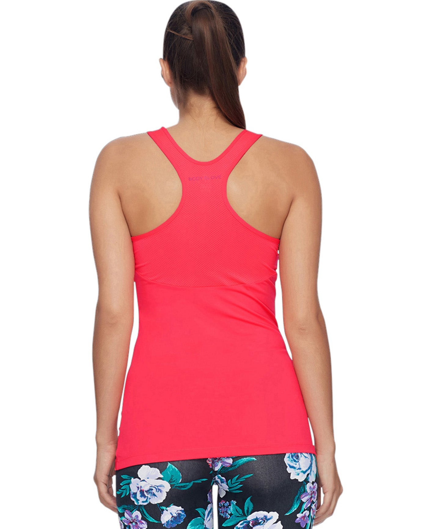 Back View Of Body Glove Sport Pali Relaxed Fit Tank Top | BGS Pali Diva