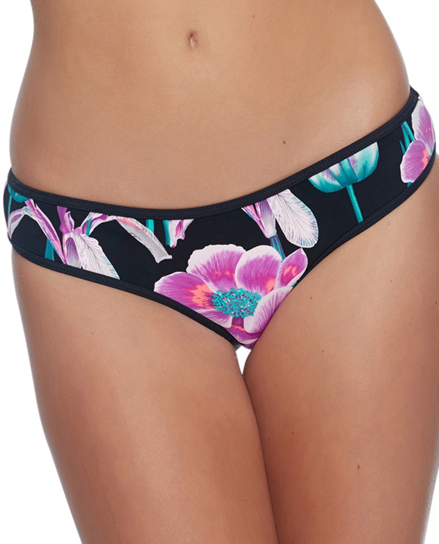 Front View Of Body Glove Oria Lola Moderate Coverage Bikini Bottom | BDG Oria Lola