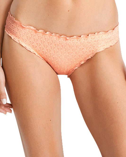 Front View Of Seafolly Hipster Bikini Bottom | SEA PEACH