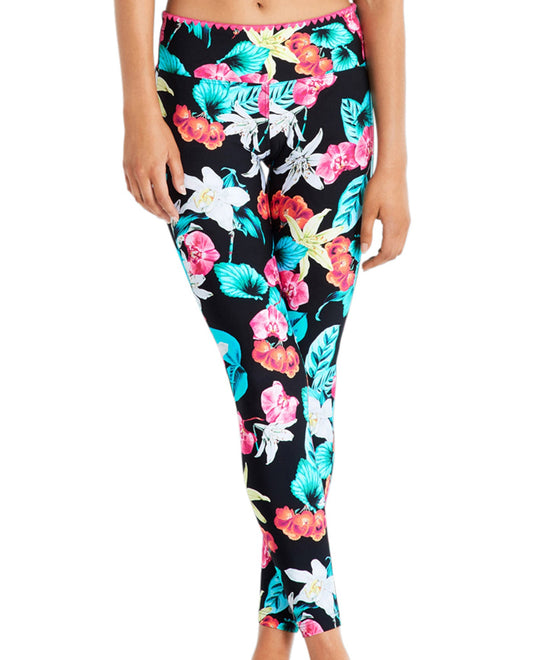 Front View Of Seafolly Island Vibe Full Length Legging | SEA ISLAND VIBE FLORAL