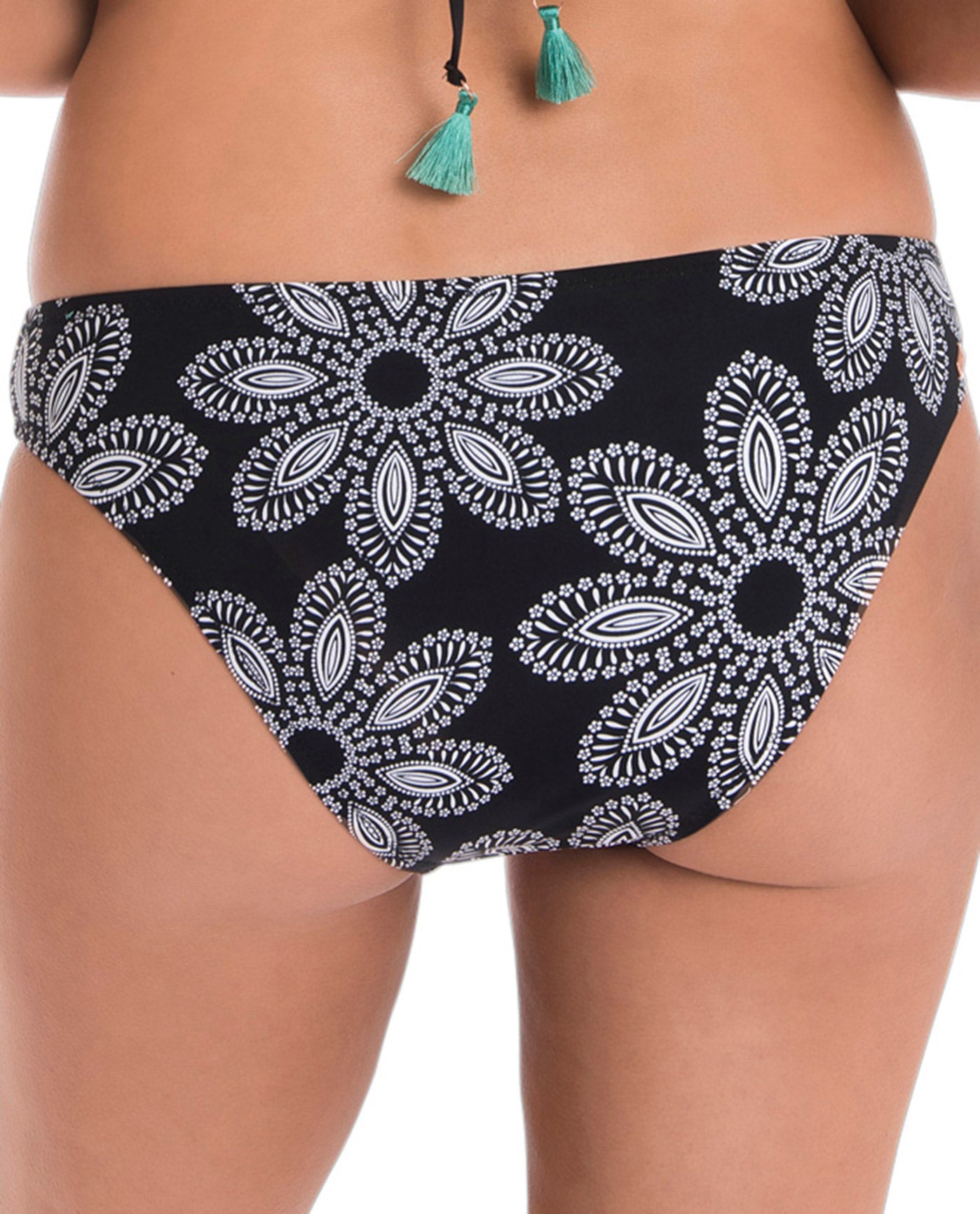 Back View Of Vera Bradley Sparkle Like Champagne Ella Hipster Bikini Bottom | VER SPARKLE LIKE CHAMPAGNE